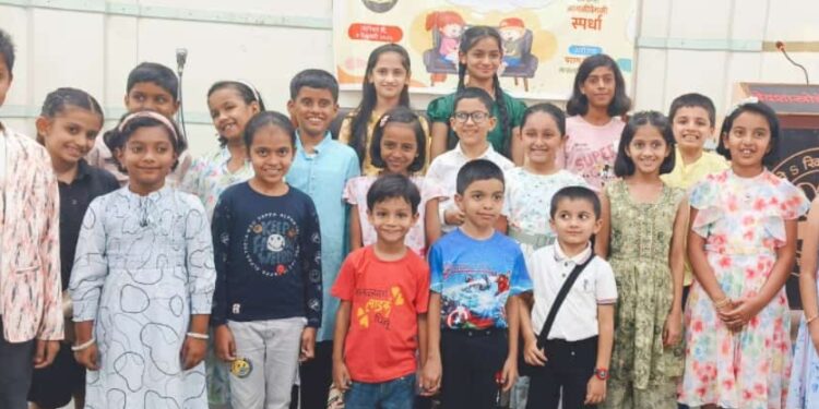ऐक, एक गोष्ट सांगतो स्पर्धेला मुलांचा उत्स्फूर्त प्रतिसाद! ’शब्दसारथी’च्या वतीने यशस्वी आयोजन