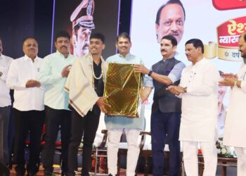 नॅशनल चॅम्पियन जिमनॅस्ट साहिल मरगजेचा विशेष सन्मान