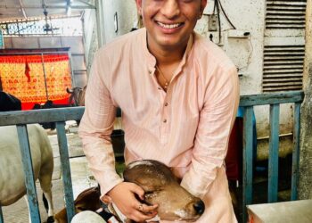 गायीच्या सुरक्षेसाठी गौ रक्षा कवचाची निर्मिती…