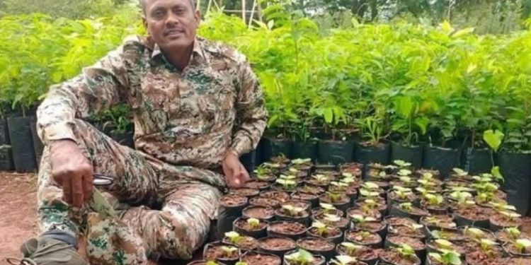माजी सैनिकाची जलसंवर्धनासाठी अनोखी कामगिरी