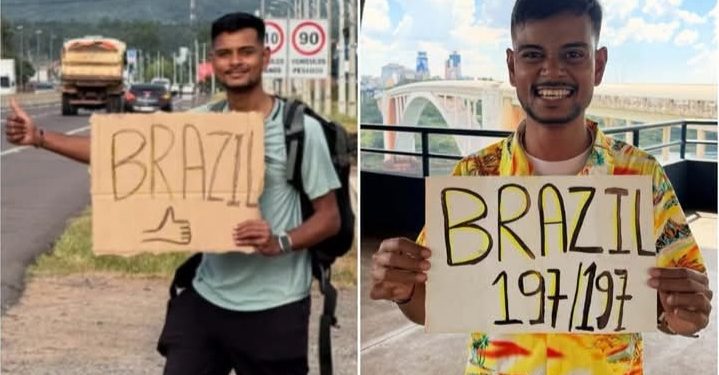 भारतीय युवकाने केले जग पादाक्रांत! फिरला तब्बल १९७ देश