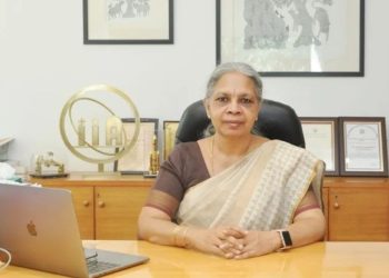 विक्रम साराभाई पदक मिळविले पहिल्या भारतीय महिलेने