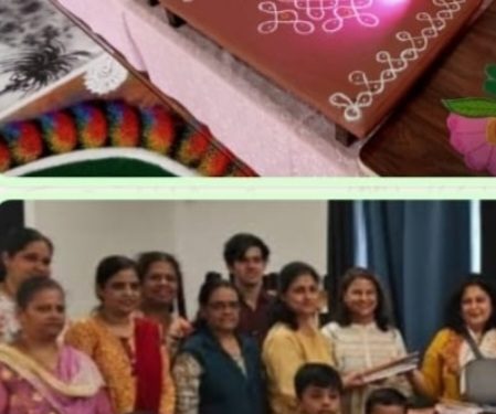 भक्तीच्या वाटेवर सेवा आणि कलेची आरास